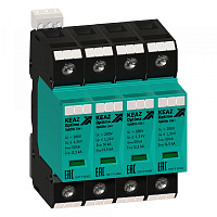  Ограничитель импульсных перенапряжений (УЗИП) OptiDin OM-I-4-280/12,5/RS