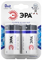  Батарейки ЭРА LR20-2BL SUPER Alkaline (12/96/3168)