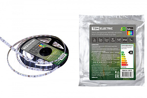  Лента светодиодная SMD2835-60 LED/м-IP20-12 В-4,8 Вт/м-RGB (5 м) TDM