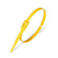  Стяжка нейлоновая КСГ 8х400 (желт) (100шт) (Fortisflex)