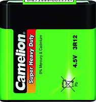  Camelion Green 3R12 SR-1 (3R12-SP1G, батарейка,4.5В)