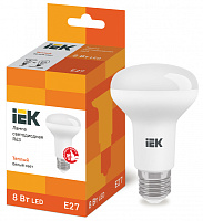  Лампа светодиодная R63 рефлектор 8Вт 230В 3000К E27 IEK