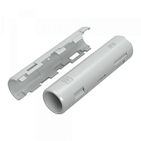  Муфта разборная d16 мм атмосферостойкая серая (100шт/1200шт уп/кор) Промрукав