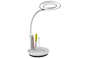  Camelion KD-826  C01  бел.LED (Свет наст.,8 Вт,230В,480лм,сенс,RGB-подсв,рег.ярк/цвет.темп, пенал)