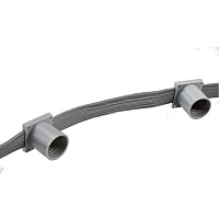  Гирлянда Belt-Light 5 жил, 50м, шаг 20см, 250 патроов E27, IP20, серый провод NEON-NIGHT