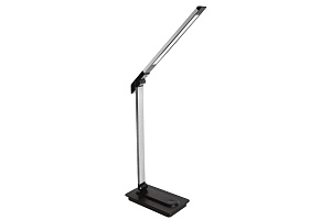  Camelion KD-846  C02 чёрный LED (Свет-ник наст, 8Вт,сенс.регулир. яркости, 3 цвет темп)