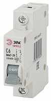  Автоматический выключатель ЭРА SIMPLE SIMPLE-mod-01 ВА 47-29 1P 6А кривая С 4,5кА