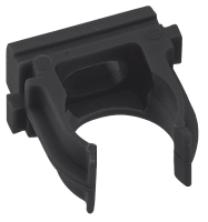  Крепеж-клипса d25 мм (10 шт) черная EKF-Plast