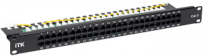  ITK 1U телефонная патч-панель кат.3 50 портов RJ45 (Dual)