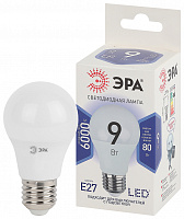  Лампочка светодиодная ЭРА STD LED A60-9W-860-E27 E27 / Е27 9Вт груша холодный дневной свет