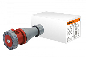  Розетка кабельная IP67 125А 3Р+РЕ 380В TDM