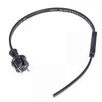 Блок питания для подключения двухжильной гирлянды Belt-light (шнур питания 1,5м с вилкой, коннектор) NEON-NIGHT