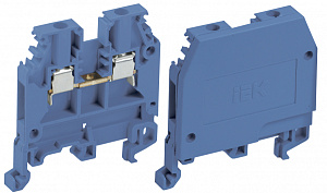  Зажим наборный ЗНИ-2,5мм2 (JXB24А) синий IEK
