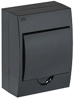  KREPTA 3 Корпус пластиковый ЩРН-П-6 IP41 черный IEK