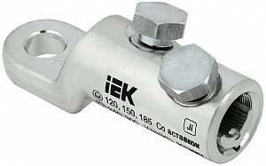  Наконечник болтовой луженый НБЛ 120-300-16/2 IEK