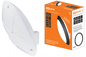  Светильник НБУ 05-60-008 "Мегас 2" белый с решеткой IP64 TDM