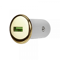  Зарядное устройство в прикуриватель REXANT USB, 5V, 1000mA, белое