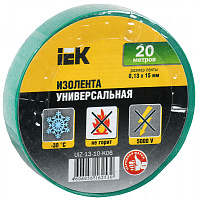  MIXTAPE 3 Изолента 0,13х15мм зеленая 20м IEK