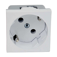 Розетка QUADRO QS 45X45 HB 16 A, 250 V AC белая