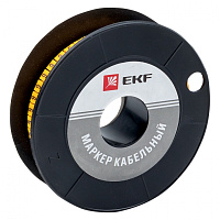  Маркер кабельный 1,5 мм2 "6" (1000 шт.) (ЕС-0) EKF PROxima