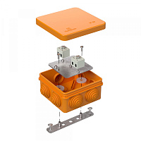  Коробка огнестойкая для о/п 40-0210-FR2.5-4 Е15-Е120 RAL2004 80х80х40 (44 шт/кор) Промрукав