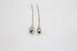  Разъем 5.5/2.1mm Crystal для подключения LED ленты IP65 к источнику питания папа