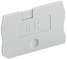  Заглушка для КПИ 2в-1,5/2,5 серая IEK