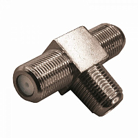  Переходник соединитель, x3 гнезда F PROconnect