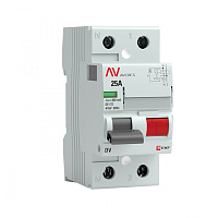  Устройство защитного отключения DV 2P 25А/300мА (S) EKF AVERES