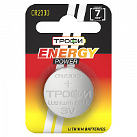  Батарейки Трофи CR2330-1BL ENERGY POWER Lithium (10/240/30240)
