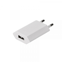  Сетевое зарядное устройство USB, 5V, 1 A, белое REXANT