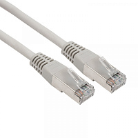 Шнур коммутационный, патч-корд F/UTP RJ45-RJ45, CAT 6, LSZH серый, 1,5м REXANT 