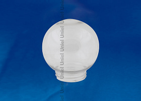 UFP-R150A CLEAR Рассеиватель в форме шара для садово-парковых светильников. Диаметр - 150 мм. Тип соединения с крепежным элементом - резьбовой. Матери