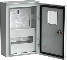  TITAN Корпус металлический коттеджный ЩУРн-1/9 (370х250х135мм) У1 IP54 IEK