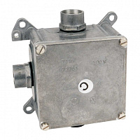  Коробка алюминиевая 7116 B (M20) с предохранительной клеммой и крышкой