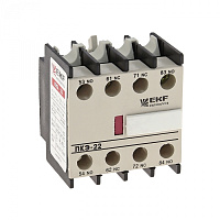 Приставка контактная ПКЭ-22 2NO+2NC EKF PROxima
