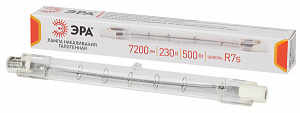  Лампочка галогенная ЭРА J118-500W-R7s-230V R7s 500Вт трубка теплый белый свет