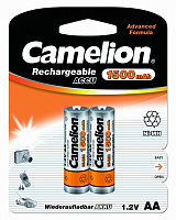  Camelion AA-1500mAh Ni-Mh BL-2 (NH-AA1500BP2, аккумулятор,1.2В)