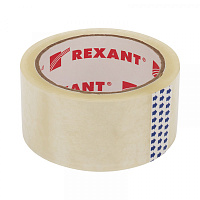  Скотч упаковочный REXANT 48 мм х 50 мкм, прозрачный, рулон 66 м
