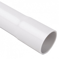  Труба жесткая гладкая с раструбом 750 N PVC 4032 (KC) (2м)