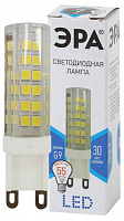  Лампочка светодиодная ЭРА STD LED JCD-7W-CER-840-G9 G9 7Вт керамика капсула нейтральный белый свет