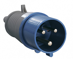 Вилка переносная ССИ-023 2P+PE 32А 200-250В IP44 IEK