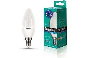  Camelion LED7-C35/865/E14 (Эл.лампа светодиодная 7Вт 220В)