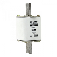  Плавкая вставка ППН-37 400/350А габарит 2 EKF