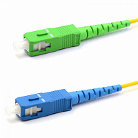  Патч-корд оптический переходной (SM), 9/125 (OS2) SC/APC-SC/UPC, (Simplex), LSZH, 7м REXANT