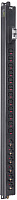  ITK BASE PDU вертикальный PV1111 23U 1 фаза 16А 6 розеток SCHUKO (немецкий стандарт) + 12 розеток C13 кабель 2,6м вилка SCHUKO (немецкий стандарт)