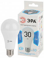  Лампочка светодиодная ЭРА STD LED A65-30W-840-E27 E27 / Е27 30Вт груша нейтральный белый свет