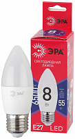  Лампочка светодиодная ЭРА RED LINE LED B35-8W-865-E27 R Е27 / E27 8 Вт свеча холодный дневной свет