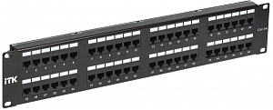  ITK 2U патч-панель кат.5E UTP 48 портов (Dual)