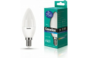  Camelion LED8-C35/865/E14 (Эл.лампа светодиодная 8Вт 220В)